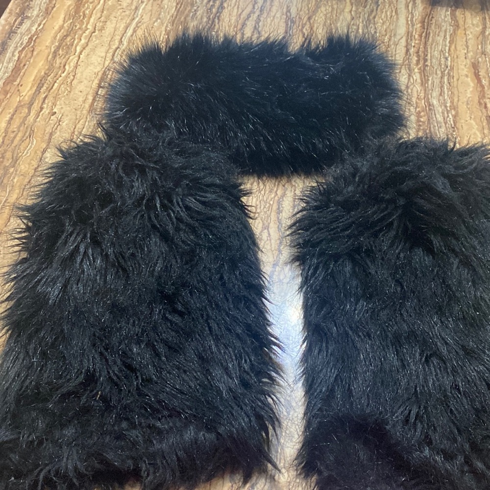 headband and leg warmer set